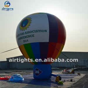<span class=keywords><strong>Globo</strong></span> Aerostático Inflable Grande y Colorido con <span class=keywords><strong>Forma</strong></span> <span class=keywords><strong>de</strong></span> <span class=keywords><strong>Globo</strong></span> Aerostático Personalizado para Promoción - Product Image 4