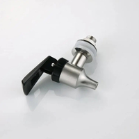 Robinet de vin de robinet de bière en acier inoxydable SS304 à bas prix pour le remplacement du distributeur de boissons à eau prêt à expédier