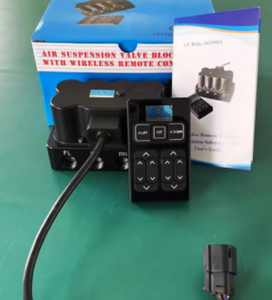 Phổ 12V 200PSI khí nén hệ thống treo khí điều khiển van điện từ đa dạng đơn vị với điều khiển từ xa bảng điều chỉnh Kit 3/8 1/4 - Product Image 2