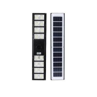 Lampadaire Solaire LED Extérieur Tout-en-un Intelligent à Télécommande IP65 ABS 1600W/3200W/800W pour Éclairage Routier