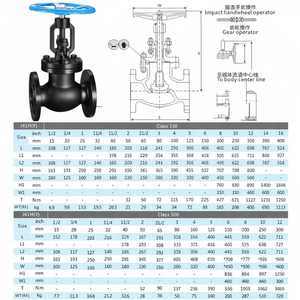 Válvula de Globo de Brida de Acero Inoxidable ANSI para Agua, Vapor y Aceite, COVNA, Gran Venta - Product Image 4