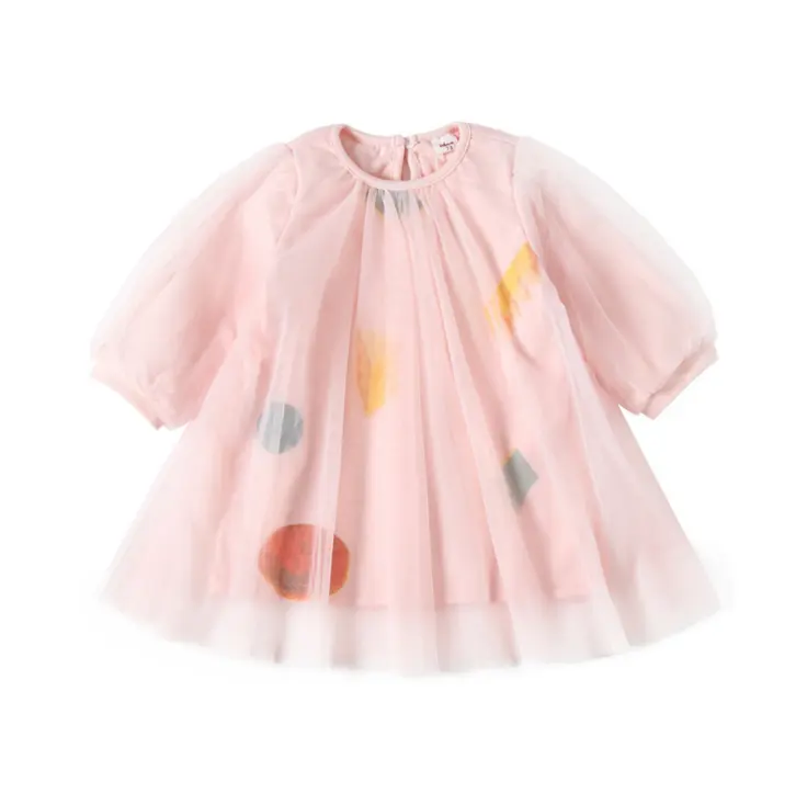 Pakaian Anak-anak Musim Gugur 2020 Rok Princess Bayi Perempuan Rok Kain Kasa Longgar Gaya Luar Negeri Super