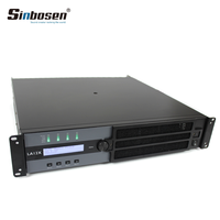 Sinbosen LA12X Processeur audio DSP 4 canaux Classe Td Équipement sonore Amplificateurs de puissance professionnels 2200w