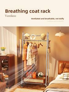 Perchero <span class=keywords><strong>de</strong></span> Ratán Vintage, Perchero <span class=keywords><strong>de</strong></span> Pie hasta Techo, Tendedero Vintage, Perchero Móvil <span class=keywords><strong>de</strong></span> Esquina, Estilo Francés - Product Image 6