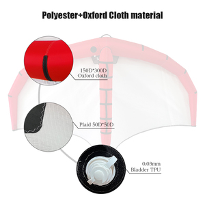 Ensemble de feuilles d'aile, cerf-volant de surf sports aquatiques en plein air, <span class=keywords><strong>planche</strong></span> d'hydrofoil de surf, <span class=keywords><strong>planche</strong></span> d'hydrofoil sup mistral <span class=keywords><strong>duotone</strong></span> <span class=keywords><strong>kitesurf</strong></span> cerf-volant - Product Image 5