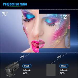 Projecteur LED Intelligent Intégré Sans Installation pour l'Extérieur, l'Éducation à Domicile, avec Prise en Charge WiFi et 4K – Vente en Gros - Product Image 4