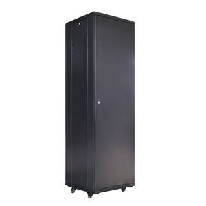 Armoire de serveur réseau sur pied OEM 42U 600x600mm de 19 pouces avec porte frontale en verre trempé et bordure perforée - Product Image 2