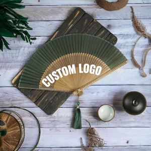 Éventail pliant portable de marque, design personnalisé pour événements, cadeaux de fête, décoration, cadeaux d'entreprise et de festival, cadeaux de mode - Product Image 1