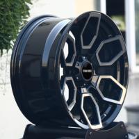 TITAN FORCE 16 17 18 Zoll 6x139.7 geschmiedete LKW-Felge für LKW-Räder, schwarz, für Land Cruiser Prado F150