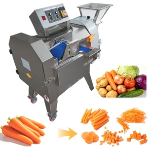 Machine à découper les légumes industrielle en acier inoxydable pour une durée de vie prolongée, idéale pour les <span class=keywords><strong>carottes</strong></span>, les concombres, les tomates, les pommes de terre et les salades - Product Image 2
