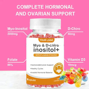 ASAP OEM Myo D-Chiro Inositol Gummies Adult Food Grade Natural <b>Supplement</b> 2 Gummies Daily - Product Image 4