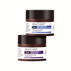 Wholesale Best Hyaluronic Acid Retinol Vitamin Moisturizing Anti Aging Day Cream Skin Pimple Removal Lighting Night Face Cream - Product Image 3