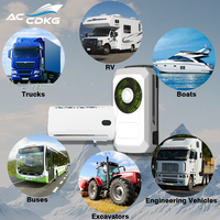 Climatiseur de stationnement pour camping-car, camion et tracteur STOCK Cold King YCT-3600 Split 12V/24V 2600W R134a – Nouvelle version pour rénovation/amélioration