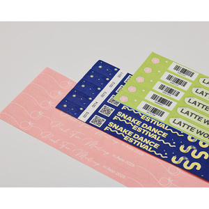 Pulseras de datos QR [AnyWristband] para eventos, pulseras TYVEK a todo color, tipo conectado de 19 mm (3/4 pulgadas) - Product Image 4