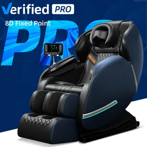 Mejor Venta profesional shiatsu silla cero gravedad 8d masaje sofá silla sillon masajeador inteligente silla de masaje de cuerpo completo guoheng