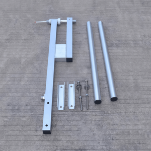 Antenne dipolaire à 2 baies, antenne émettrice FM haute puissance 1000W avec câble d'alimentation 1/2'', répartiteur de puissance - Product Image 6