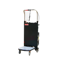 Chariot d'escalier électrique pliable à quatre roues certifié CE 300 kg avec moteur, chariot à main motorisé, outils de shopping personnalisables OEM