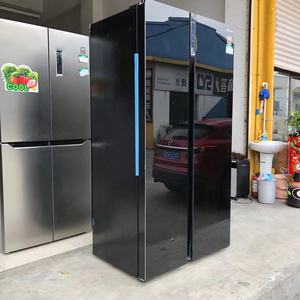 TOP QUALITY Side by <b>Refrigerator</b> Wind Cooled Black Glass Door Energy Saving 570L <b>Refrigerator</b> - Product Image 5