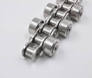 โซ่ลำเลียงลูกกลิ้งแบบสนามสั้นทำจากสเตนเลส SSSR40พร้อมลูกกลิ้งขนาดใหญ่และเฟืองทำจากเหล็กแบบติดตั้งด้านข้าง - Product Image 5