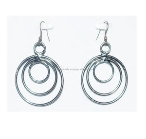 Nouvelles boucles d'oreilles bohèmes élégantes pour filles, collier et bracelet vintage à perles colorées creuses rondes, bijoux fantaisie - Product Image 6