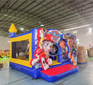 Château Gonflable Commercial Combo avec Toboggan pour Fêtes, Structure de Saut et de Rebond pour Enfants - Product Image 2