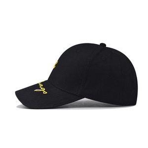 Casquette de baseball personnalisée, broderie calligraphique, sergé de coton, fabrication directe, pour marques urbaines, livraison rapide - Product Image 2