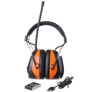 Chất lượng cao DAB FM Radio an toàn earmuffs bluetooths earmuffs cho tiếng ồn hủy bỏ bảo vệ thính giác - Product Image 2