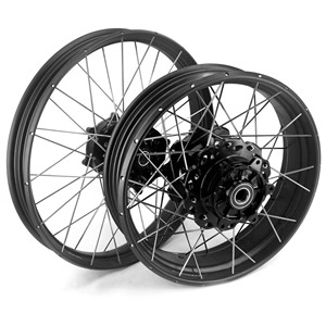 ล้อจักรยานยนต์แบบไม่มียางใน VMX 2.15*21" / 4.25*18" สำหรับรถ Street Bike ใช้ได้กับ KTM790 Adventure R ปี 2019-2022 KTM890 KTM1090 KTM1290 สีดำ - Product Image 2