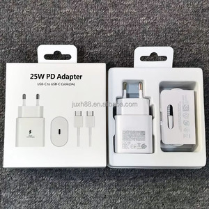 Cargador EP-Ta800 de 25W, Tipo-C PD, Cargador USB de Pared, Carga Súper Rápida, Enchufe Europeo <span class=keywords><strong>para</strong></span> <span class=keywords><strong>Samsung</strong></span> S24 <span class=keywords><strong>Ultra</strong></span>, S23, <span class=keywords><strong>S22</strong></span>, S21, S20 - Product Image 1