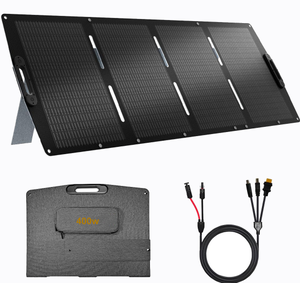 400W <b>Foldable</b> Portable <b>Solar</b> Charger <b>Panel</b> 23% High Efficiency IP65 Waterproof Suitable for RV Camping Off-Grid Outdoor - Product Image 1