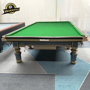 <span class=keywords><strong>Table</strong></span> de <span class=keywords><strong>Snooker</strong></span> Professionnelle Personnalisable de 12 pieds à <span class=keywords><strong>Prix</strong></span> de Gros, avec Ardoise en Marbre Premium et Coussinets en Bois Massif - Product Image 3