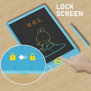 Juguetes de Aprendizaje para Niños, <span class=keywords><strong>Pizarra</strong></span> de Escritura <span class=keywords><strong>LCD</strong></span>, Pantalla a Color, <span class=keywords><strong>Pizarra</strong></span> Mágica, Blocs de Notas, 10.1 Pulgadas, Autoadhesiva, Funciona con Pilas - Product Image 4