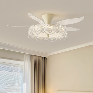 Ventilateur de plafond de style vintage avec télécommande, LED à intensité variable, pour salle à manger, usage domestique, 52 pouces, pales en fer et ABS - Product Image 2