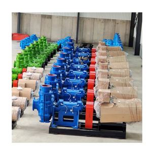 Bomba de Lodos Centrífuga Horizontal de Goma para Minería OEM ODM - Product Image 4