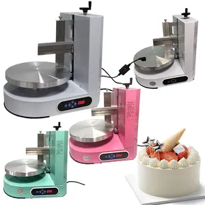 cake automatic making coating maker electric frosting machine commercial cake coating machine