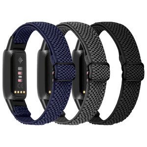 Bracelets de montre élastiques réglables en nylon pour <span class=keywords><strong>Fitbit</strong></span> <span class=keywords><strong>Luxe</strong></span> Bands pour femmes et hommes - Product Image 1