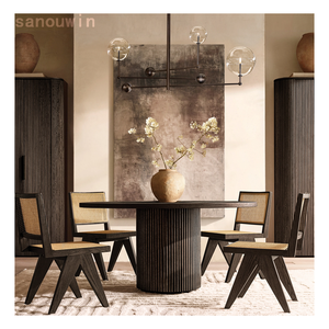 Mueble Byron Contemporáneo con Artesanía en Madera Maciza y Amplio <span class=keywords><strong>Espacio</strong></span> de Almacenamiento - Product Image 6