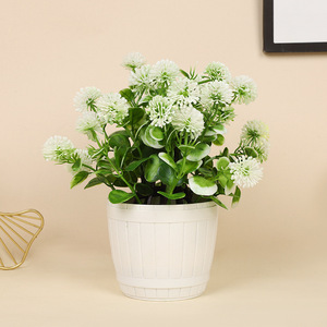 Fleuriste Yiwu Datuo, plante artificielle en pot, fleur en plastique, décoration intérieure, rouge vif, rose, blanc, violet, jaune - Product Image 4