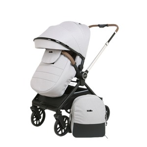 Lightweight Multifunctional Newborn Children's High Landscape Trolley with Sitting and Lying Feature - Product Image 1