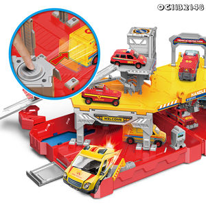 Voiture à roue libre en alliage Petit <span class=keywords><strong>garage</strong></span> <span class=keywords><strong>Jouets</strong></span> de stationnement 2025 avec lumière LED Musique - Product Image 5