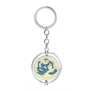 Gioco Jinx rosa blu girevole Cosplay collana portachiavi festa di Halloween roba da te Arcane stagione 2 zaino ciondolo ventagli regali - Product Image 2