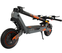 Scooters eléctricos para scooters de cercanías plegables certificados CE en el rango de 55 km de la autopista kukirin G2 45 km /