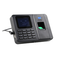 TA-700 Système de contrôle d'accès biométrique de machine de présence de temps d'empreinte digitale 2.4 pouces TFT USB prise en charge multilingue