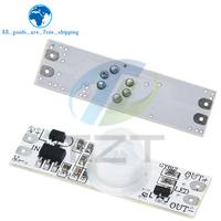 DC 12V 24V Module de commutateur de capteur de mouvement PIR de plafond 3A IR capteur de corps à Induction infrarouge interrupteur de contrôleur de détecteur pour lumière LED