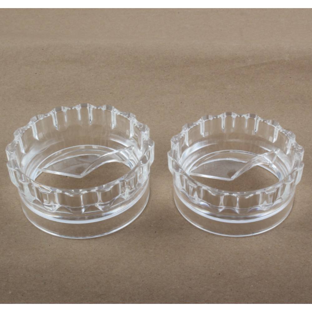 Transparent 2-3 cups