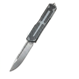 Cuchillo de Camping Micro Tech Beetle Edición Aluminio, Herramienta EDC de Bolsillo de Alta Calidad, Acero Inoxidable, Mango de Aluminio OEM - Product Image 3