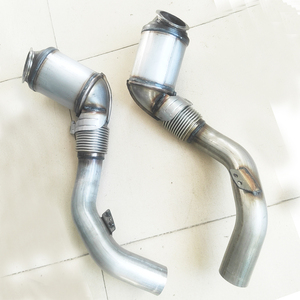 Tubos de Escape, Convertidor Catalítico para <span class=keywords><strong>BMW</strong></span> 750 F02 <span class=keywords><strong>X5</strong></span> X6 E70 E71 E72 F10 N63, Catalizador Polaco, Colector - Product Image 5