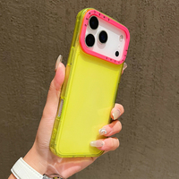 Coque de téléphone colorée Clash pour iPhone 11 15 14 13 12 16 17 Pro Max, coques de protection, coque de protection