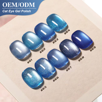 Vernis Gel Magnétique Effet Œil de Chat 3D Or, Marque Privée, Bouteille Personnalisée, Soak Off, pour Fournisseurs de Produits pour Ongles