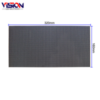 Écran LED couleur pleine résolution intérieure Prevision P2.5, unité d'affichage LED, carte HUB75, 320x160 mm, 128x64 pixels, SMD RGB, panneau d'écran LED P2.5